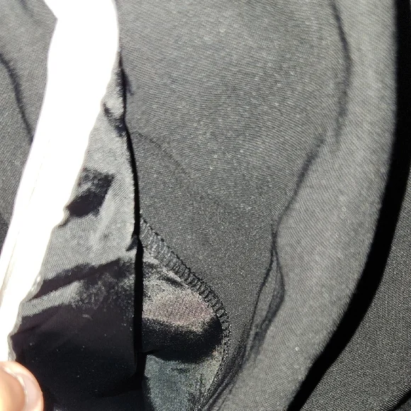 Simply Vera Vera Wang Black Pants with Cream Accents - Picture 5 of 6